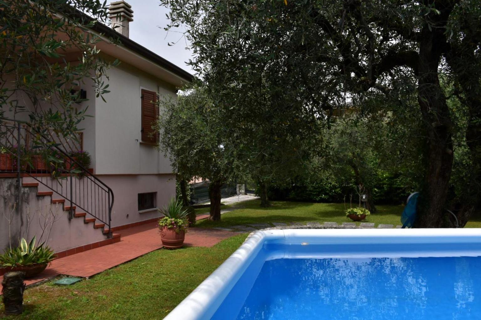 Villa Belvedere Albisano ตอร์รีเดลเบนาโก ภายนอก รูปภาพ